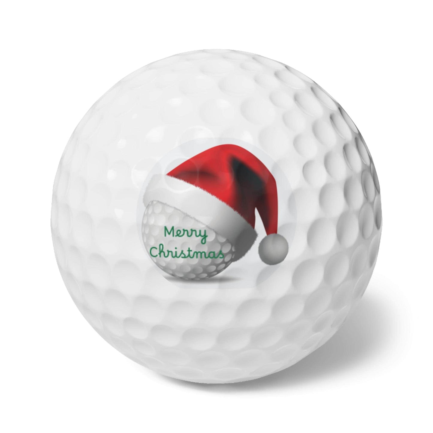 Golf Balls, 6pcs - Christmas Balls