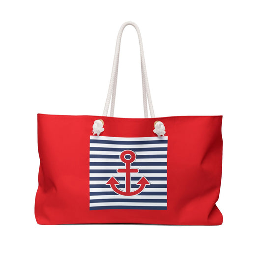 Weekender Bag Nautical Tote Bag Beach Tote