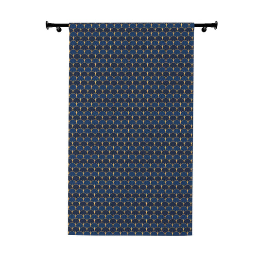 Window Curtains (1 Piece) Navy