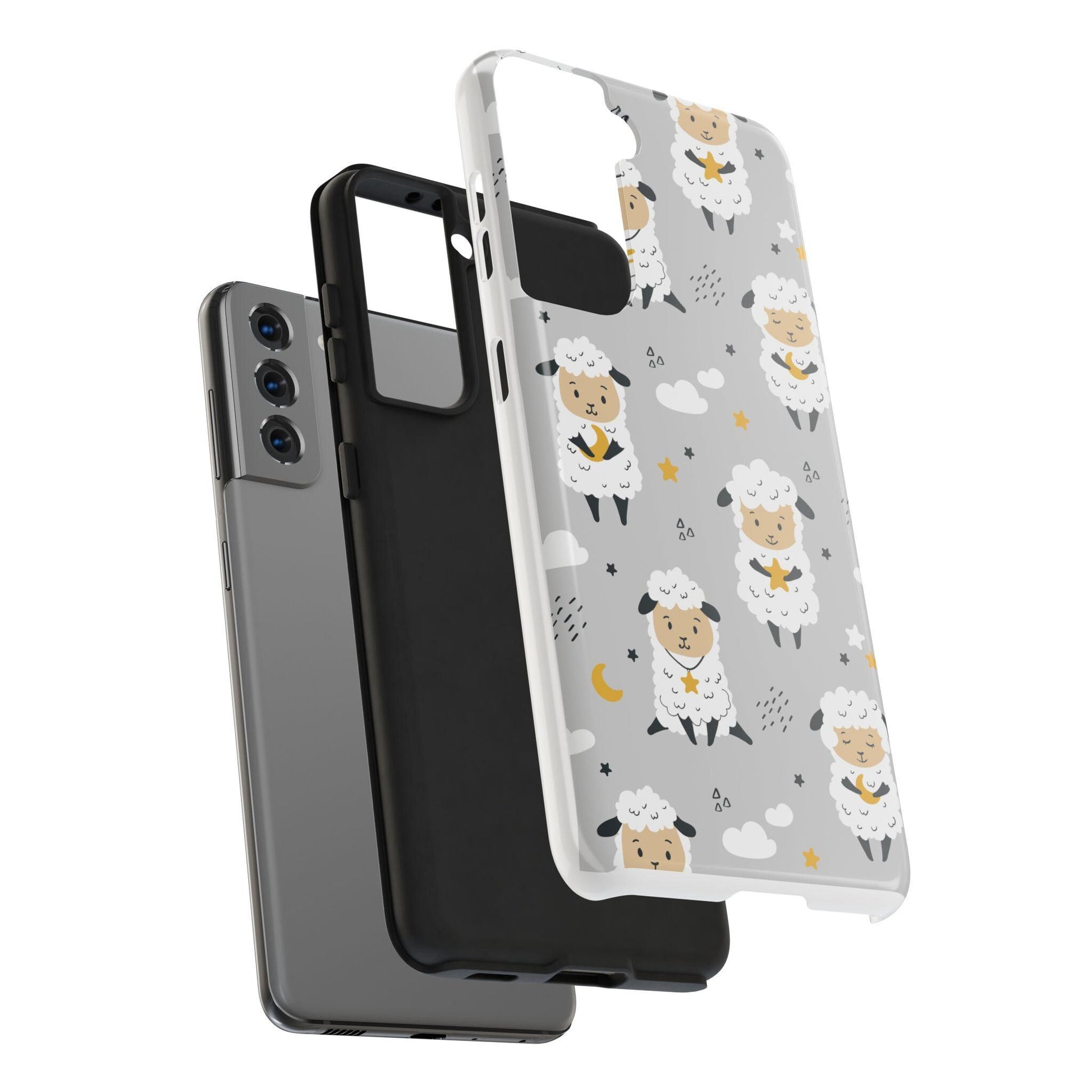 Tough Phone Cases Lamby iPhone and Samsung Models Phone Skin