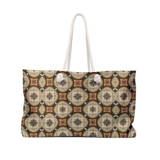 Shoulder Handle Tote Bag Purse - Palm Design