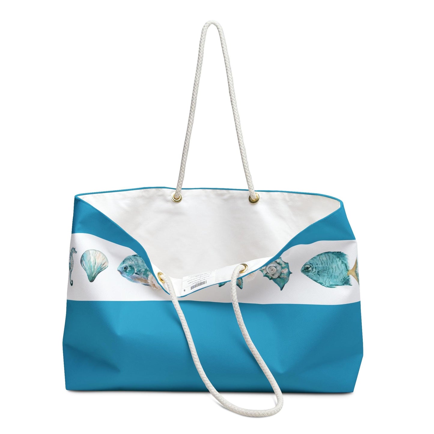 Weekender Bag - Beach Tote Carry Bag - Ocean Theme