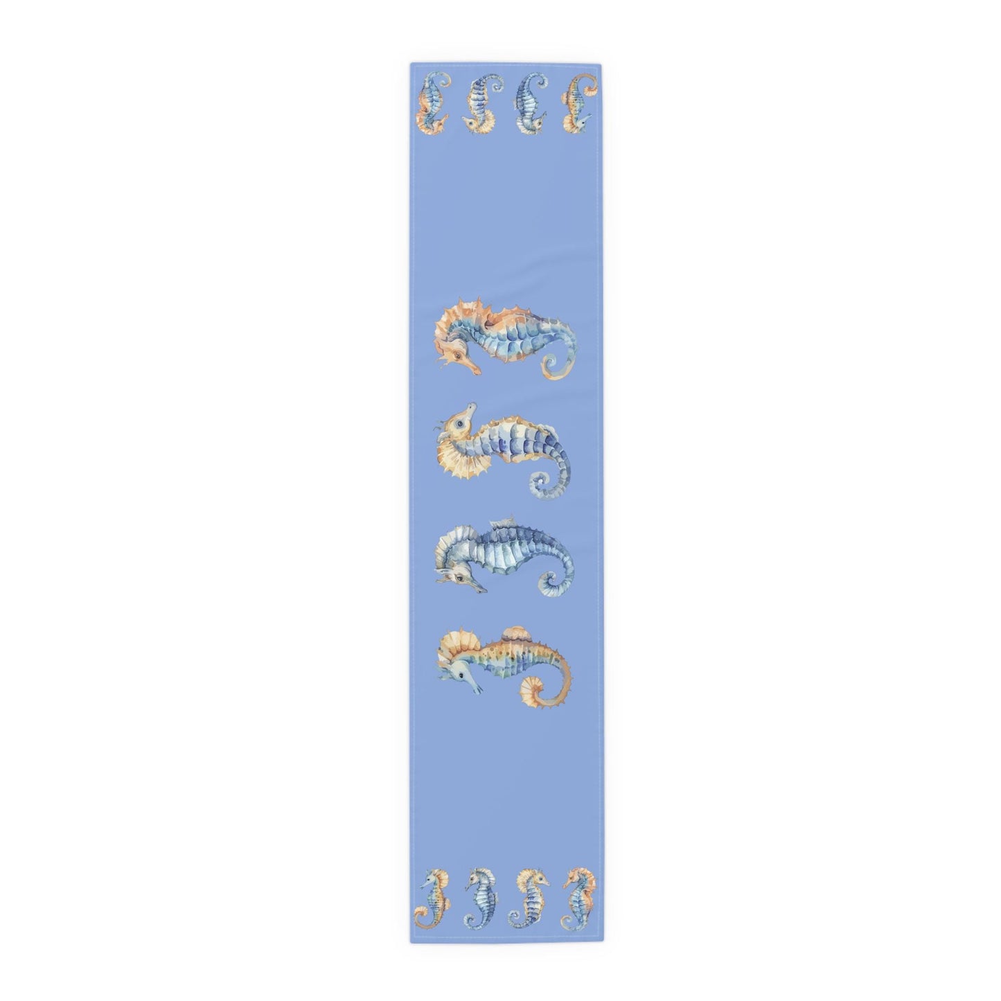 Table Runner (Cotton, Poly) - Seahorse