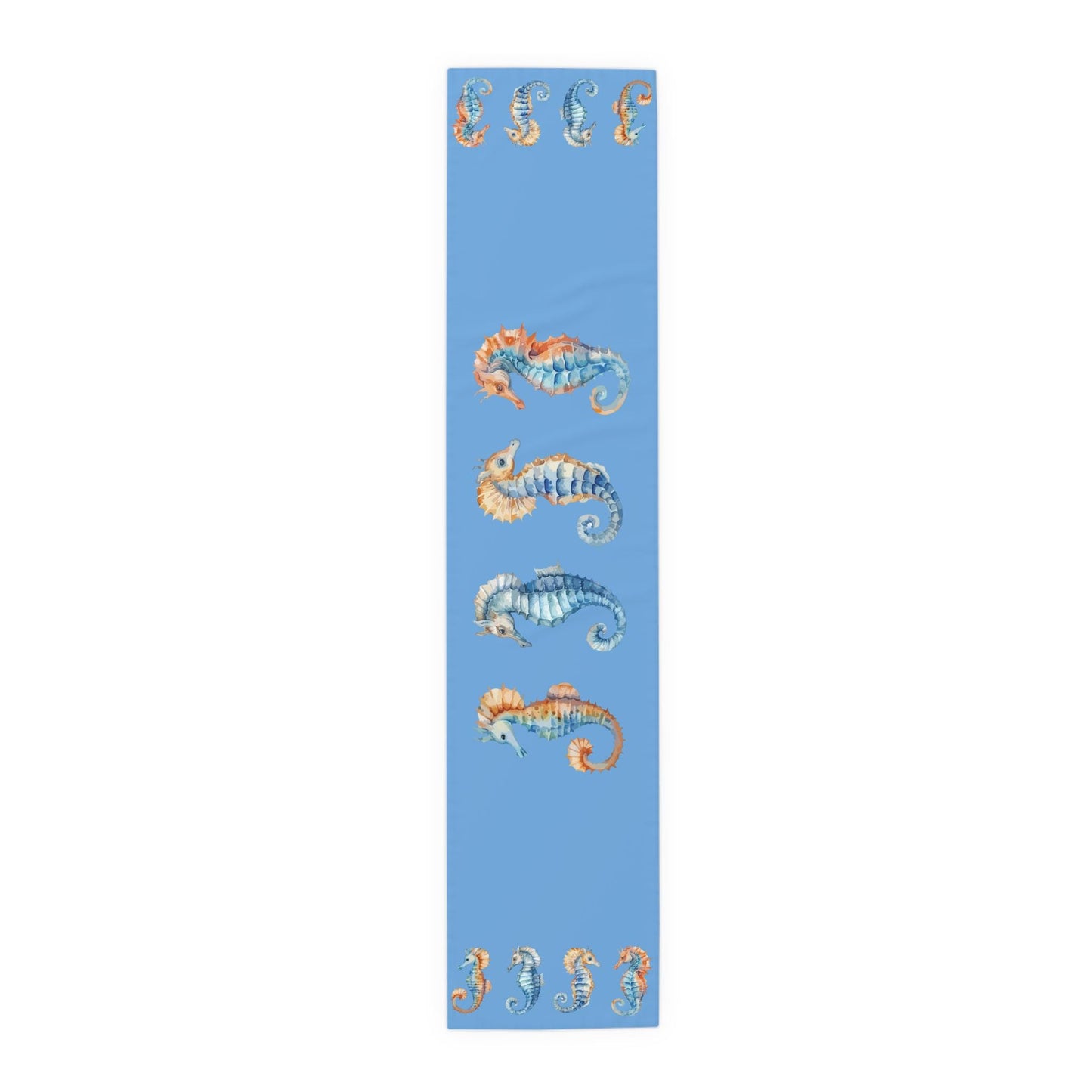 Table Runner (Cotton, Poly) - Seahorse