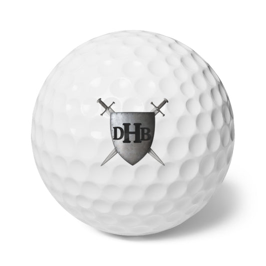 Monogrammed Golf Balls, High Quality 6pcs Set - Father's Day Gift, Golfing Accessories, Sports Equipment, Golf Lover Present, Custom Golf