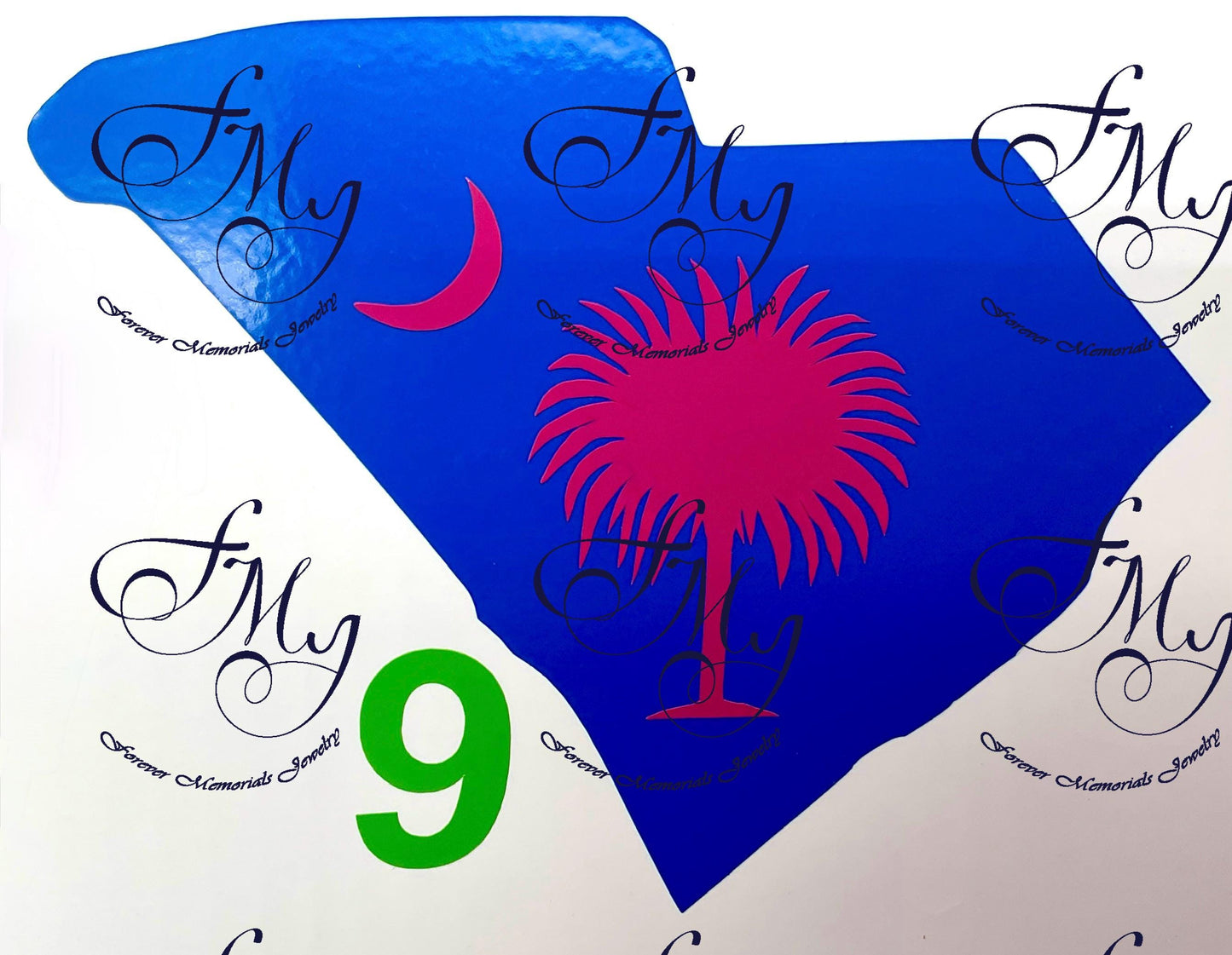 South Carolina - Palmetto Tree - Auto Stickers - Bumper Sticker - Decal