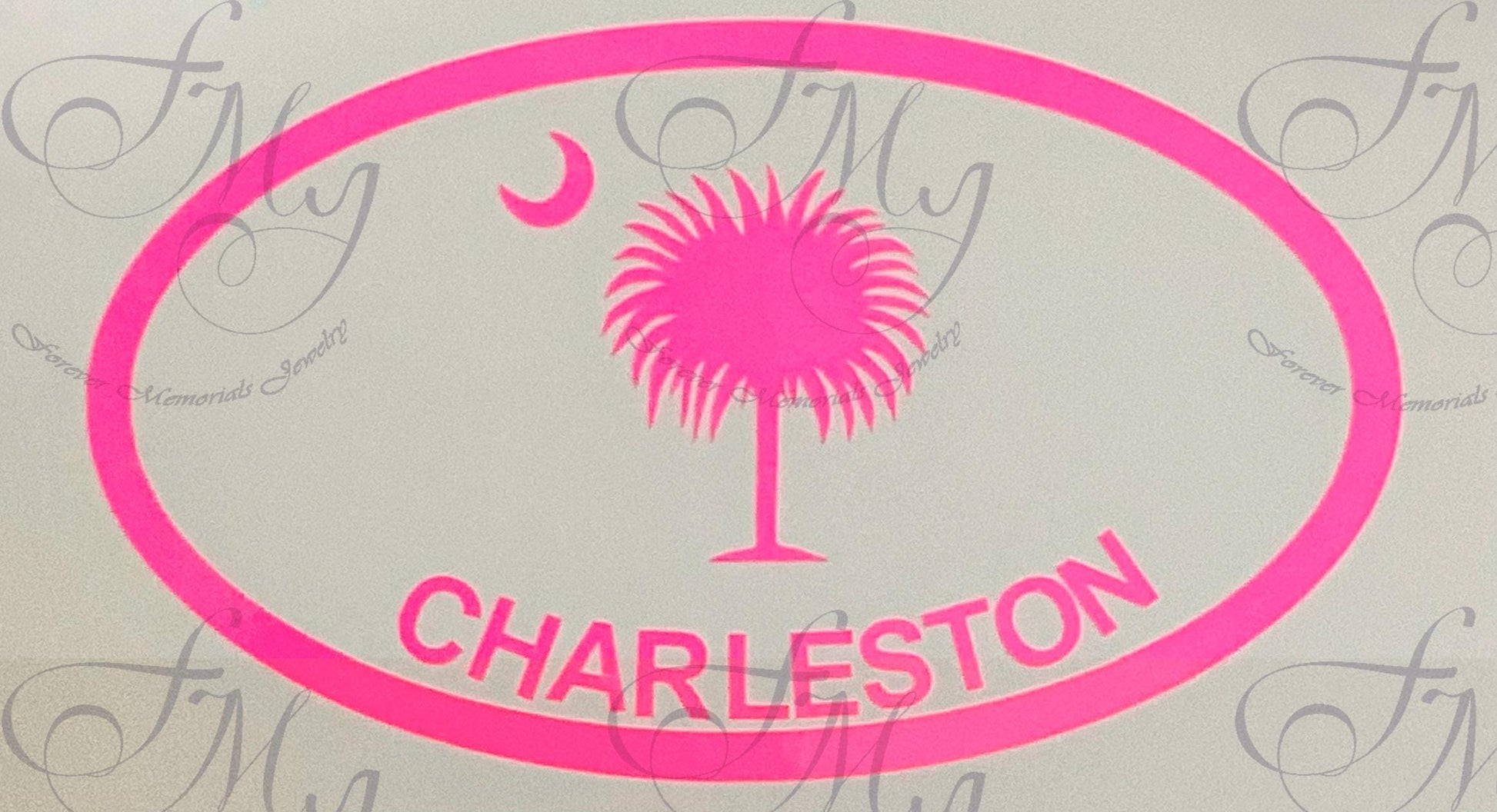 Personalized Your Town Back Window Sticker - Auto Stickers - Bumper Sticker - Decal