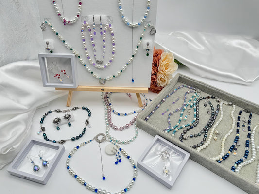Custom Bridal Wedding Party Jewelry Sets - Wedding Prom Formal Jewelry