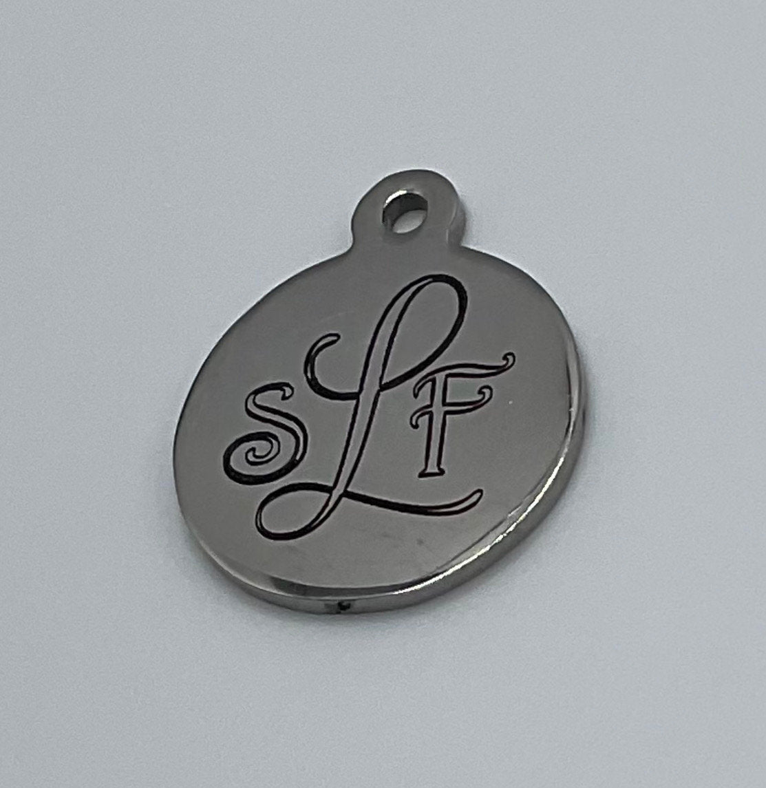 Monogrammed Personalized Jewelry Charm Necklace